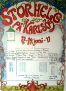 Storhelg på Karlsøy - plakat